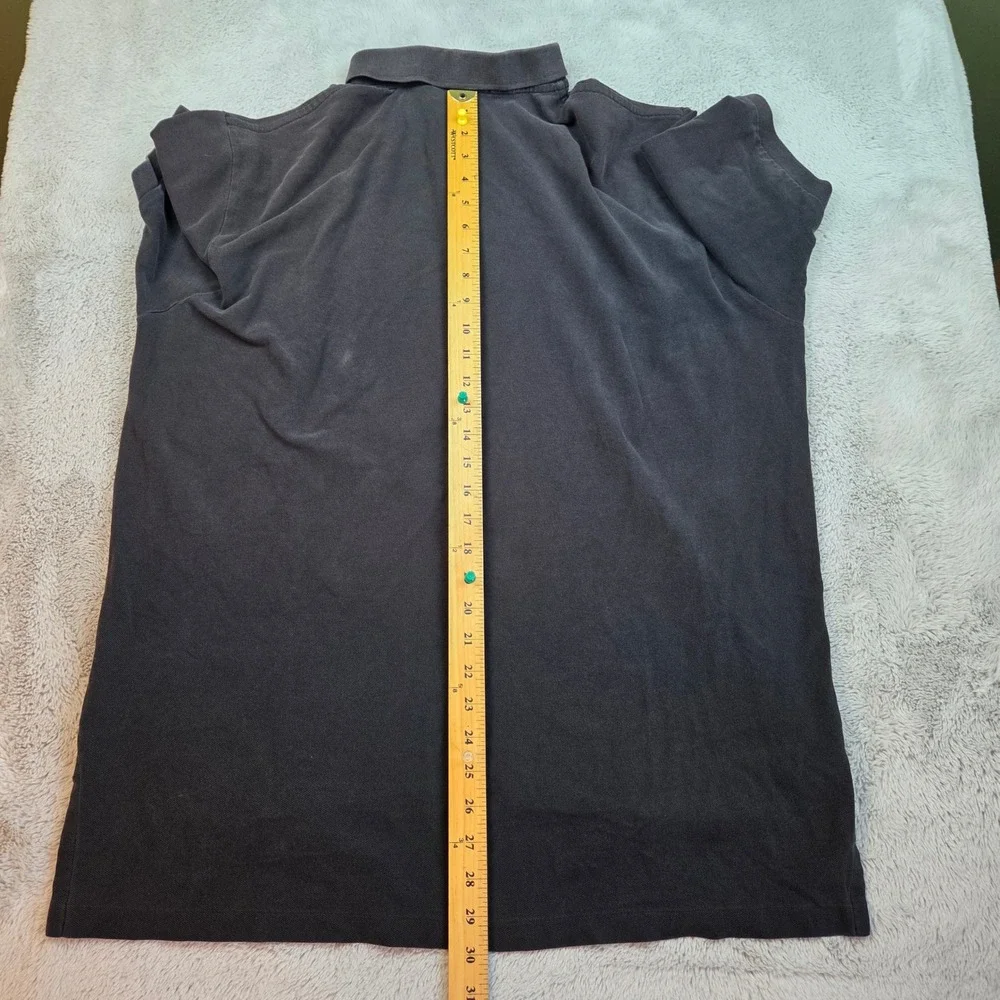 VTG Polo Ralph Lauren Polo Shirt Mens XXL Short Sleeve Pique Pony Logo Made USA